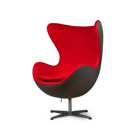 Кресло egg chair (desondo) красный