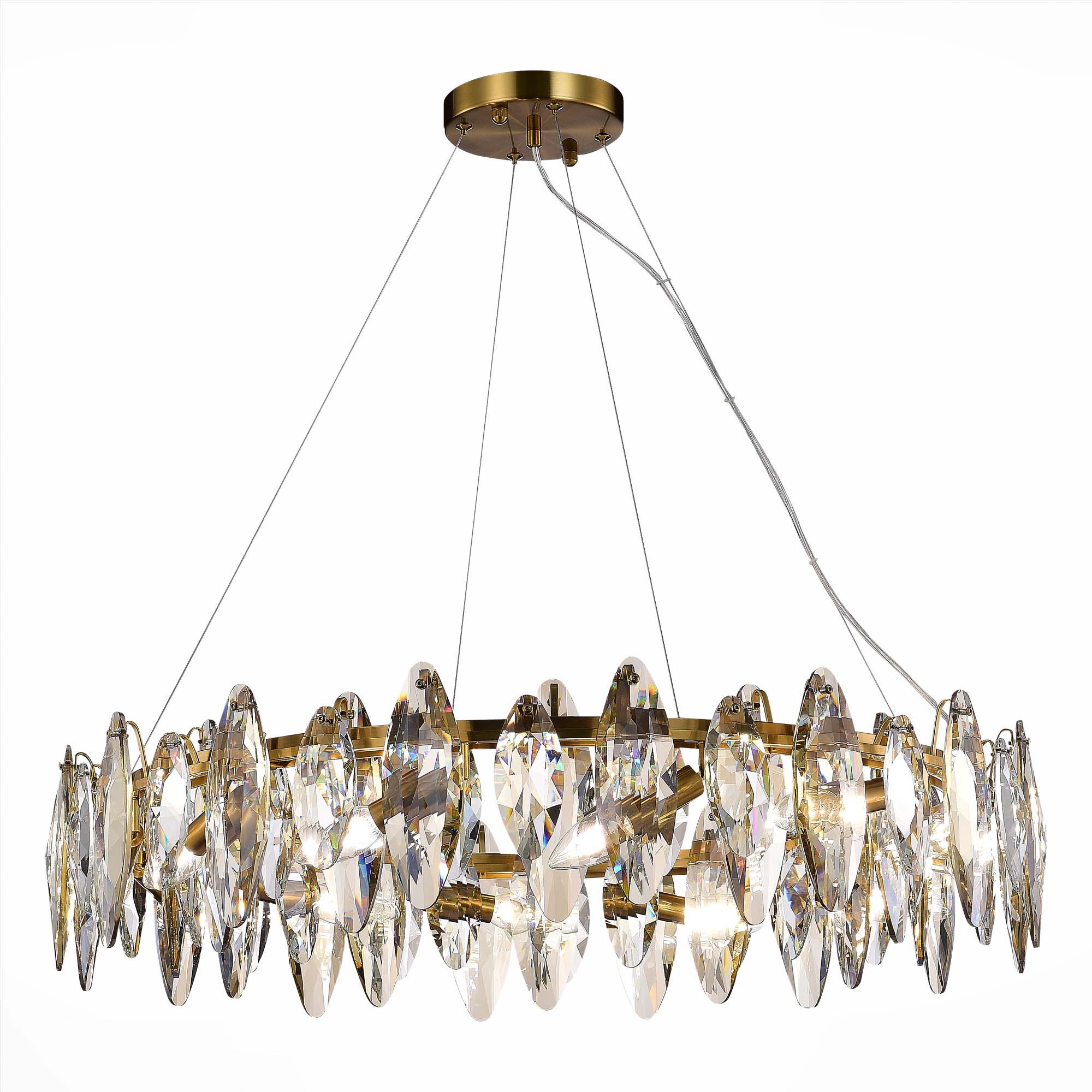 Люстра подвесная st luce ancona sl1227.303.12 (st luce) прозрачный