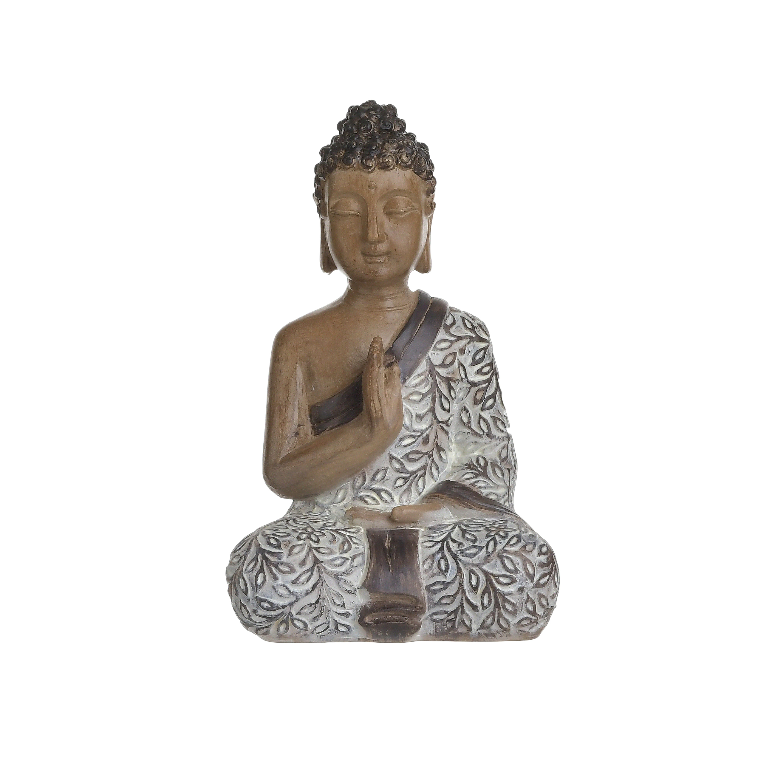 Настольные аксессуары Декор настольный buddha (to4rooms) бежевый 15x23x11 см.