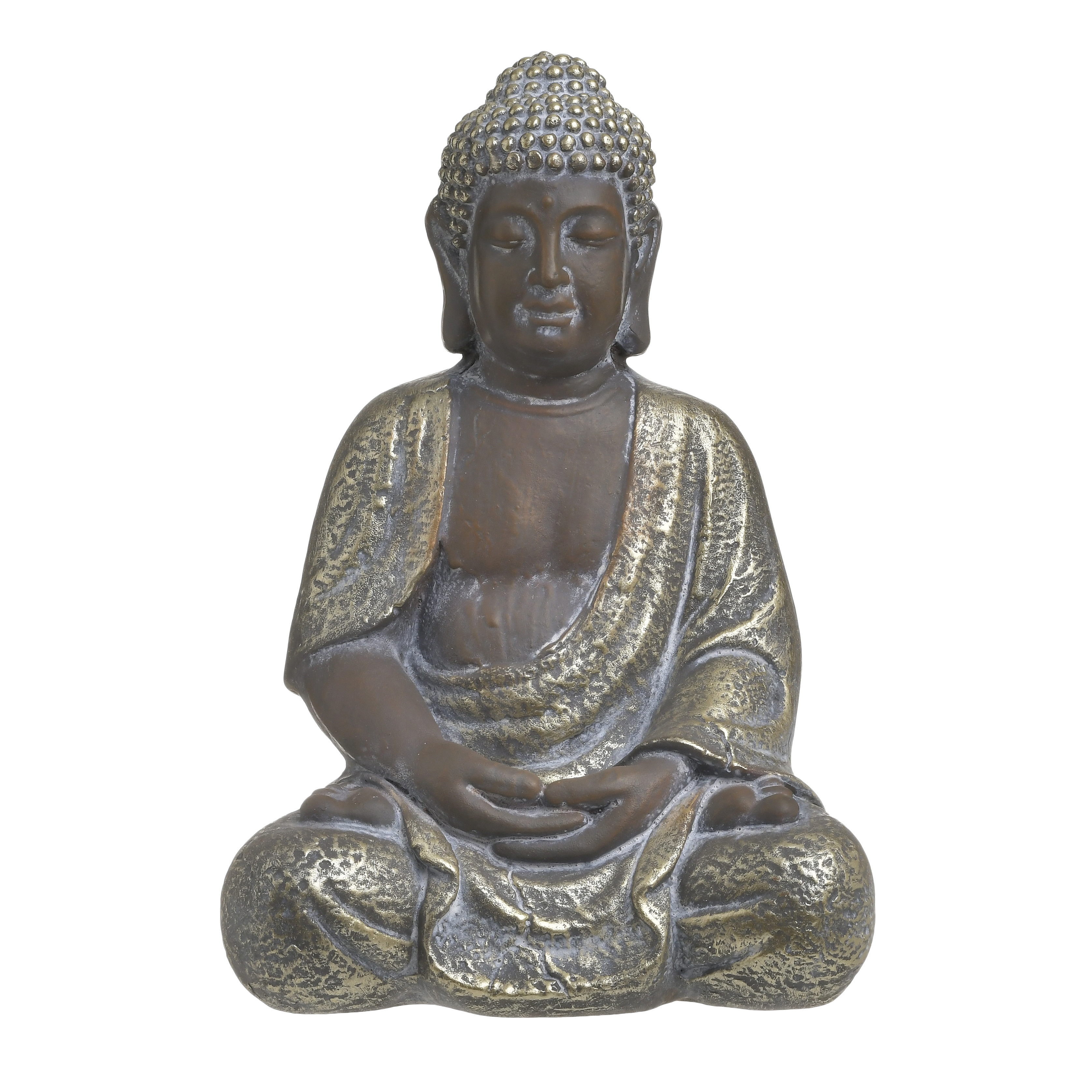 Декор настольный buddha (to4rooms) золотой 22x30x16 см.