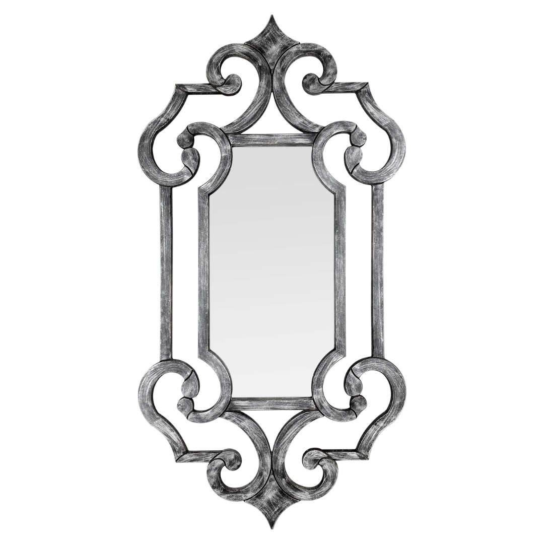 Зеркало alverde (bountyhome) серебристый 65x130x2 см.