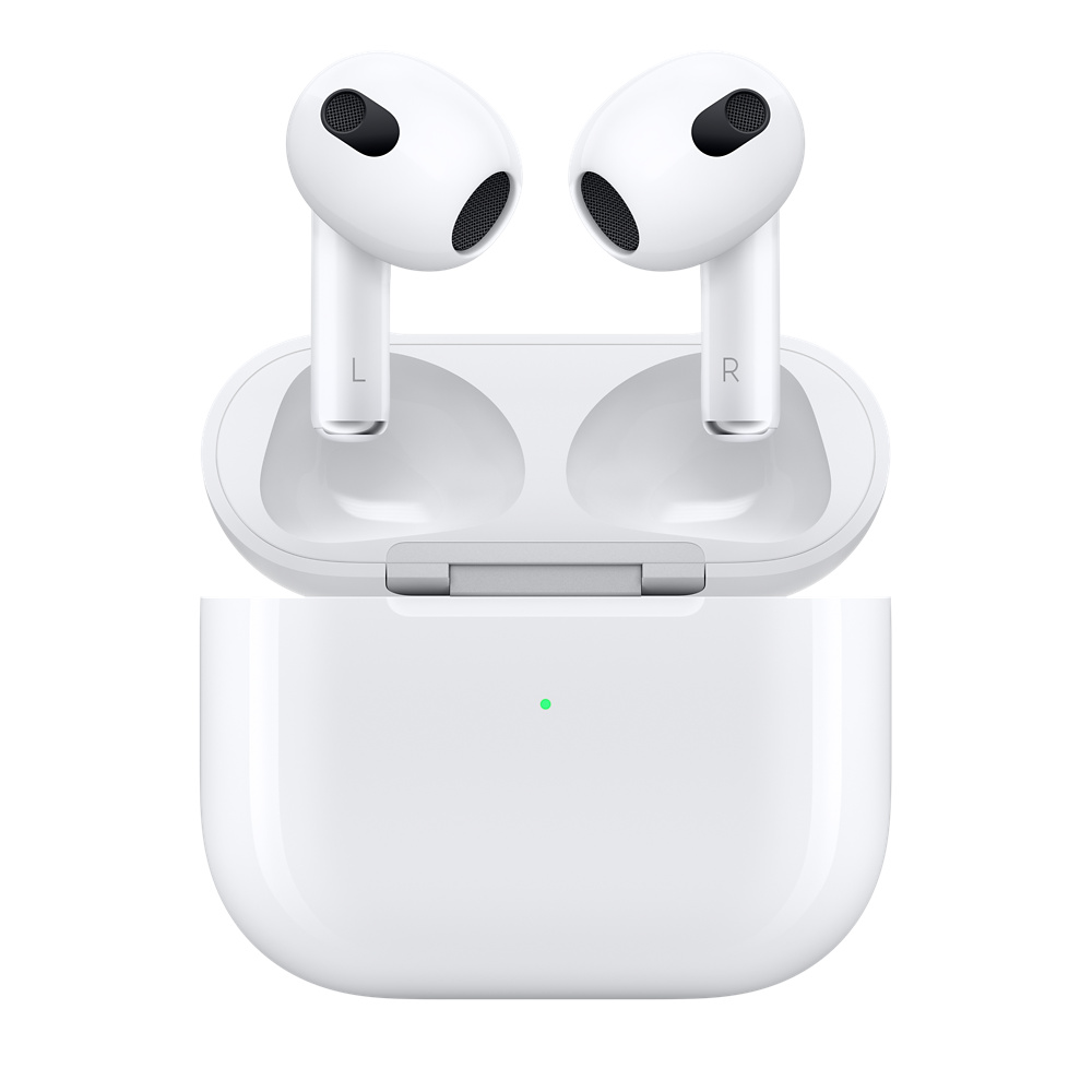 Беспроводные наушники Apple AirPods 3 (2021) Lighting Charging Case, белый