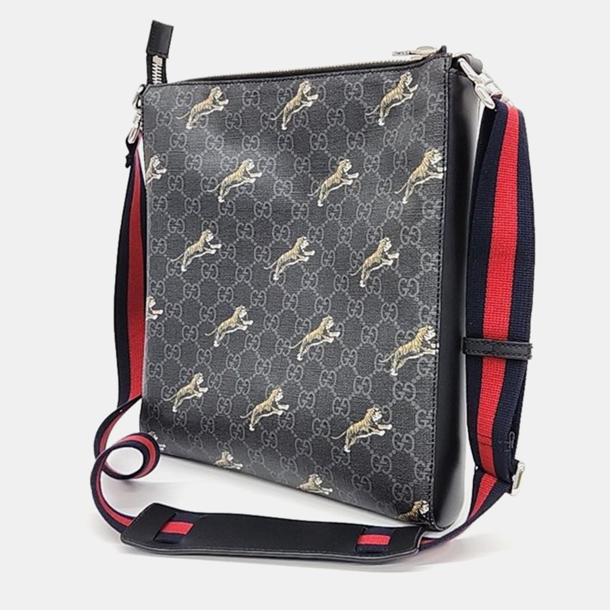 Messenger Bags  The Luxury Closet Gucci PVC Crossbody Bag (474137)