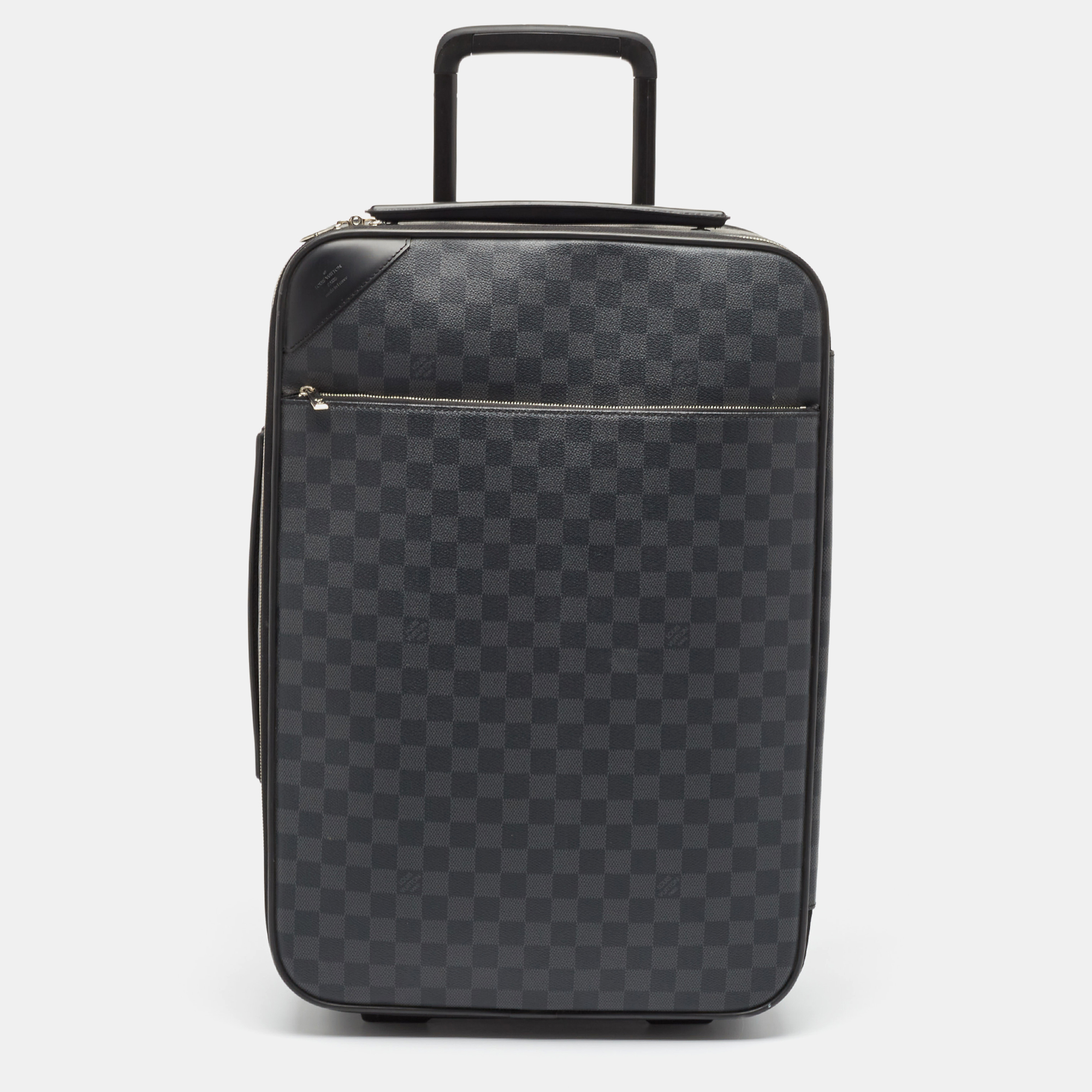 Suitcases Louis Vuitton Damier Graphite Canvas Pegase 55 Luggage