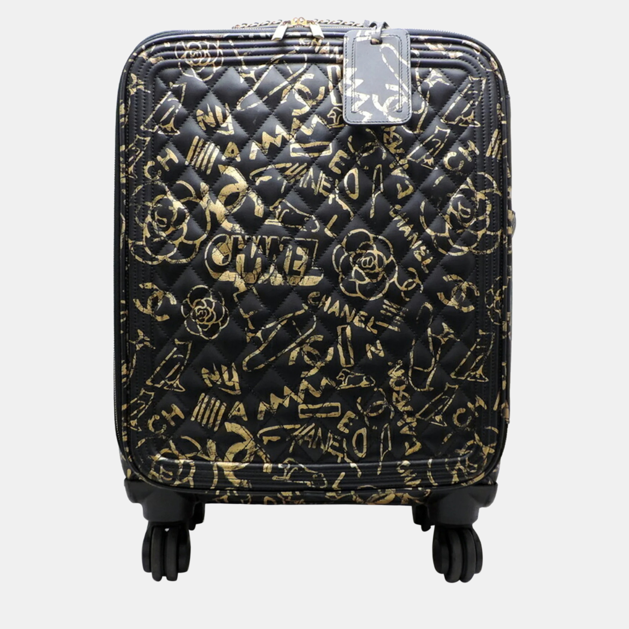 Suitcases Chanel Paris-New York 2019 Graffiti Trolley