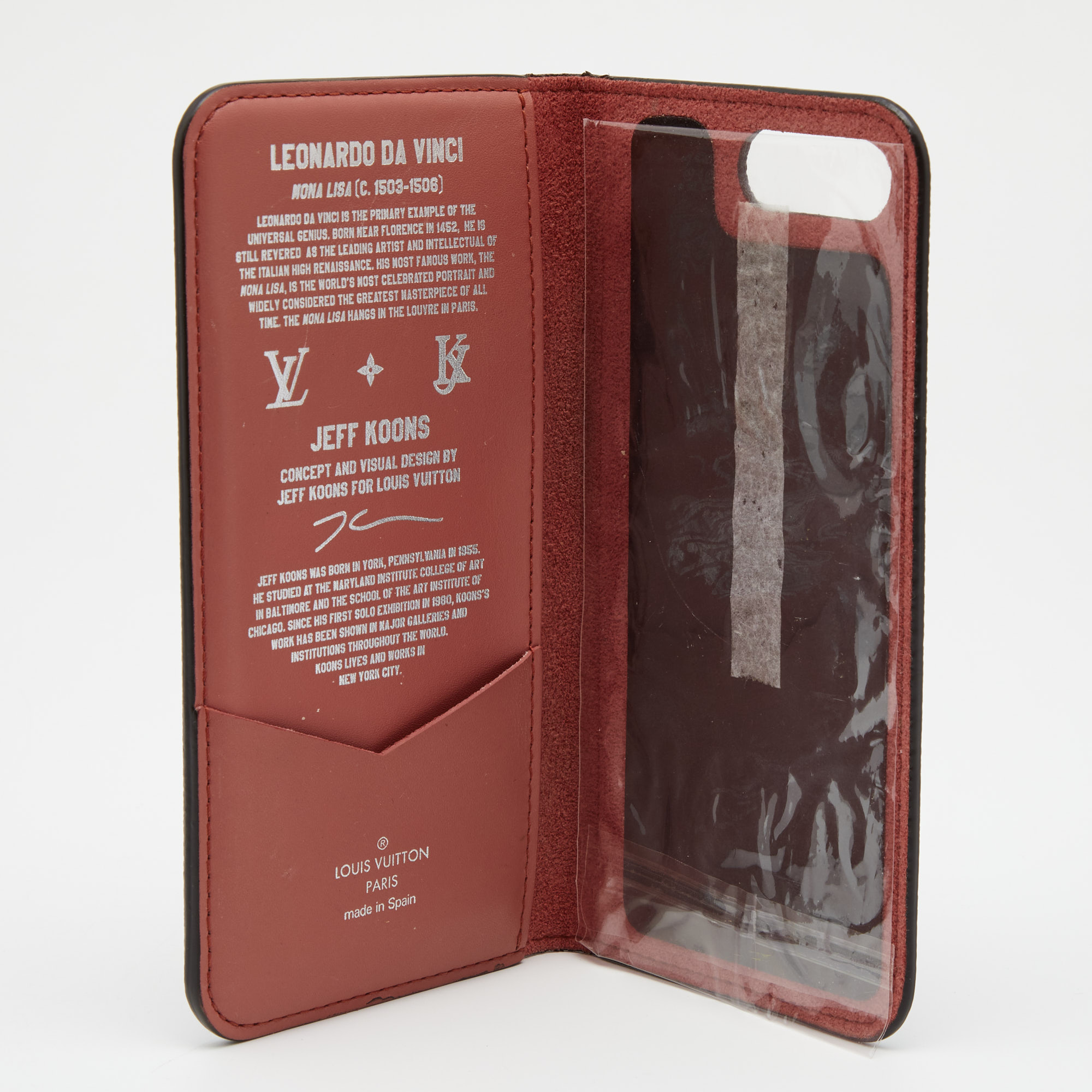 Mobile Phone Cases Louis Vuitton Masters Da Vinci iPhone 7/8 Plus Folio Case