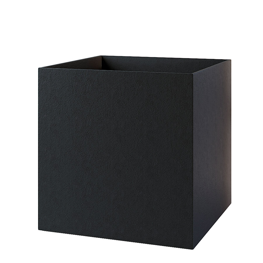 Кашпо CONCRETIKA CUBE NERO 70x70x70