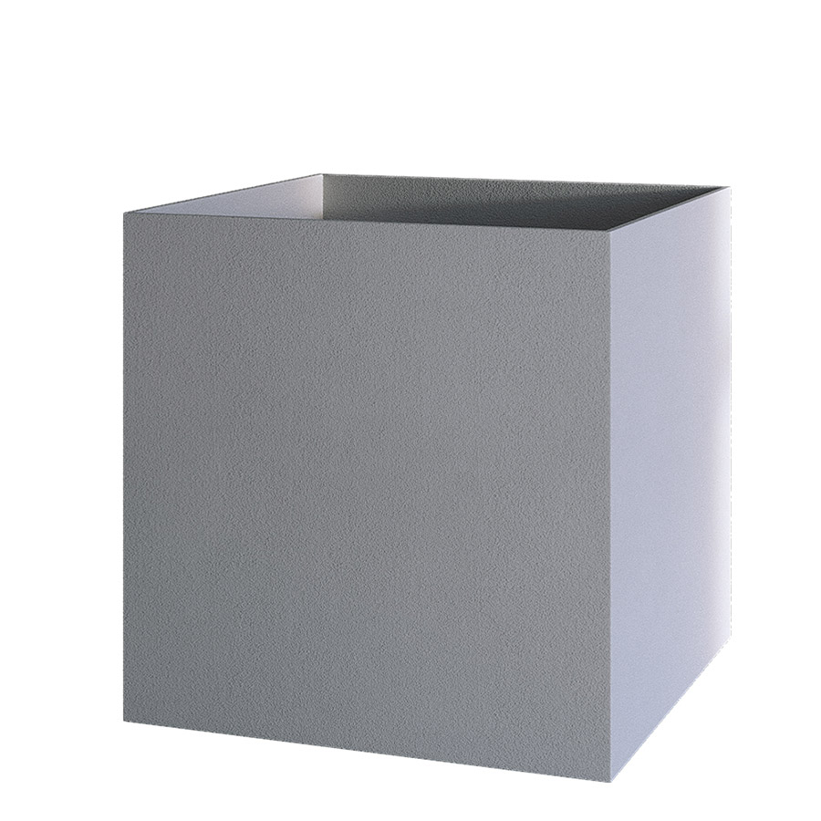 Кашпо CONCRETIKA CUBE SHALE 90x90x90