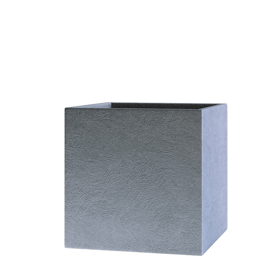 Кашпо CONCRETIKA CUBE PREMIUM GREY 40x40x40