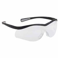 Lightning Safety Glassesblack Frame Smoke Lens, Sold As 1 Box, 10 Pair Per Box