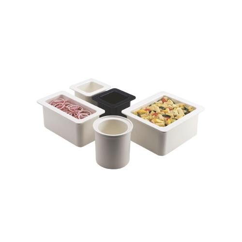 Cambro CFR18110 ColdFest Black Round 2 Qt Crock