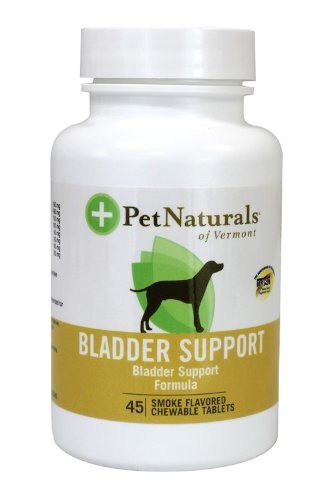Pet Naturals Bladder Support For Dogs, 45-Count Bottle (Pack of 2)