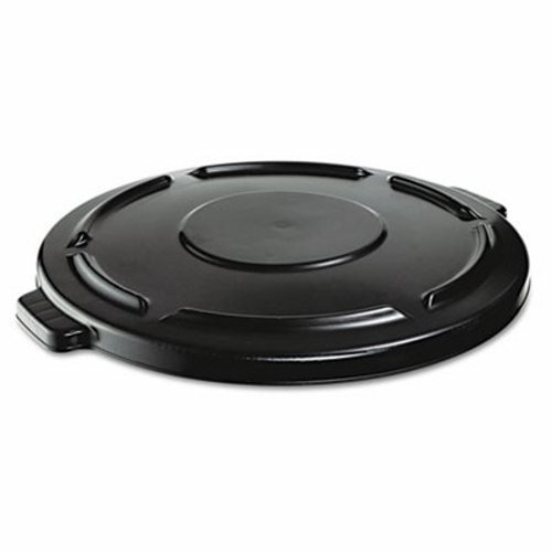 Мусорные баки Rubbermaid Commercial RCP264560BLA Vented Round Brute Lid 24-1/2 x 1-1/2