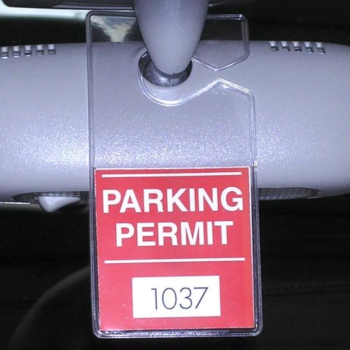 StoreSMART® - Pocket Hanger for Parking - Holds 2 3/4 x 3 insert - 20-Pack - Vinyl Plastic - SPC3924S-20