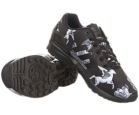 Adidas Men's ZX Flux Deep Forest Sneakers