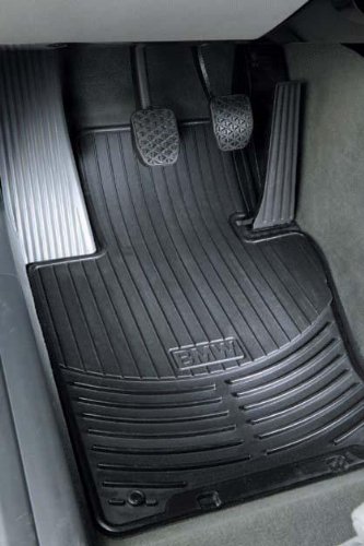 BMW E60 5 Series Genuine Factory OEM All Season Front Floor Mats 2004 - 2010 (set of 2 front mats)