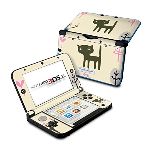 Black Cat Design Protective Decal Skin Sticker for Nintendo 3DS XL (2014)