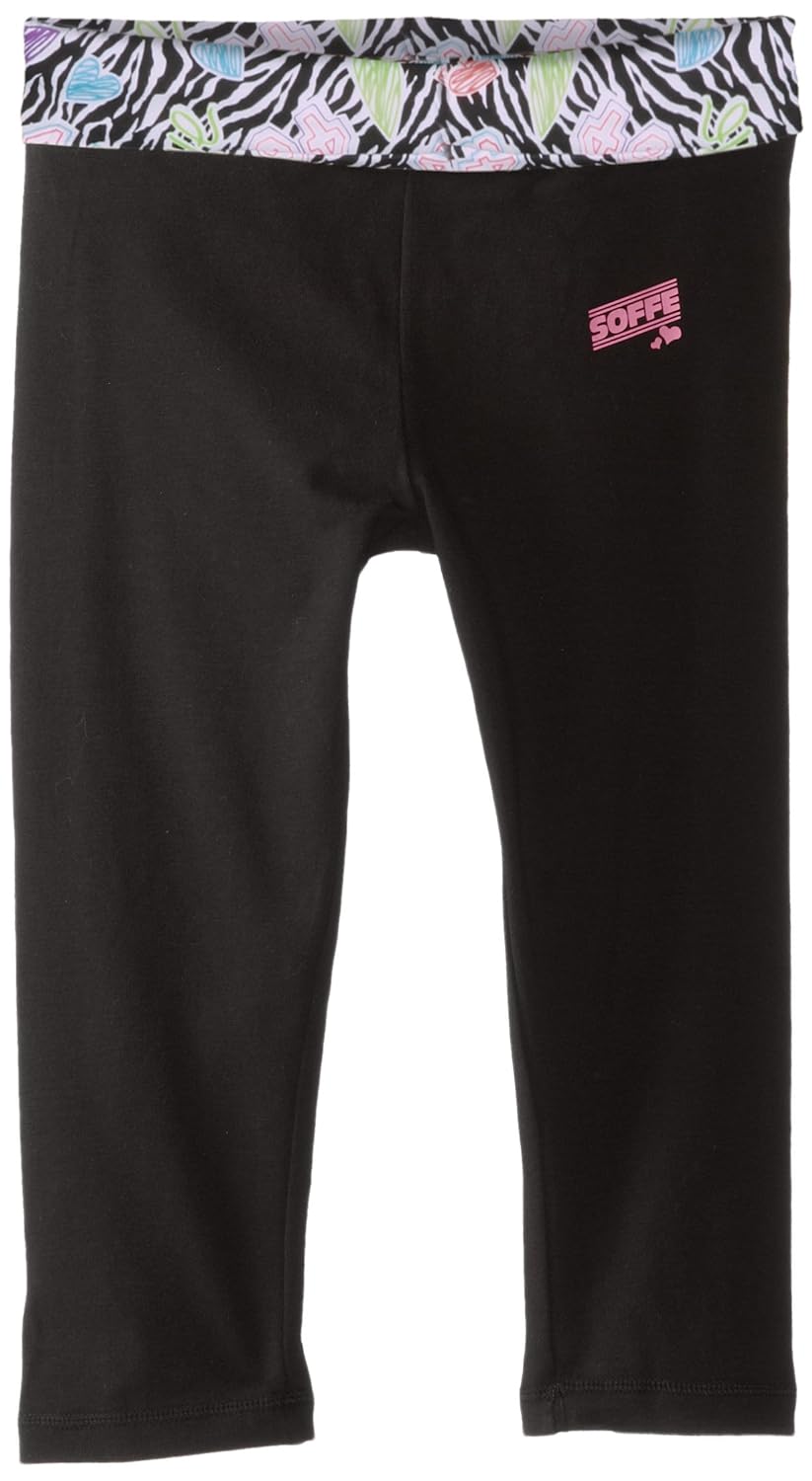 Soffe Big Girls' Skinny Gym Capri