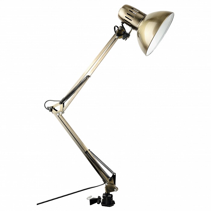 Металлический плафон Настольная лампа офисная Arte Lamp