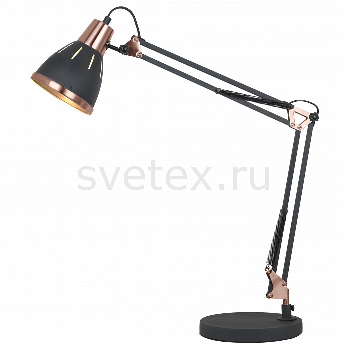 Металлический плафон Настольная лампа офисная Arte Lamp