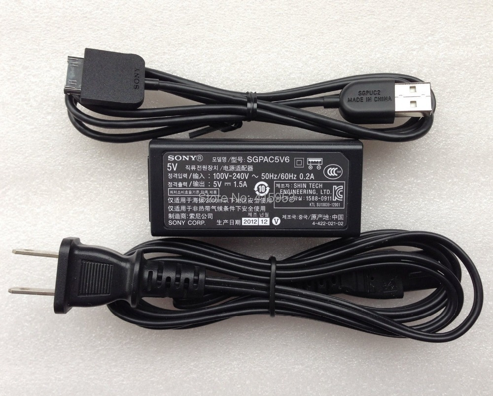 Адаптер ноутбука  for Sony OEM Sony Xperia Tablet S Sgpt121uS /, Sgpt122uS/Sony SGPAC5V6  SGPUC2