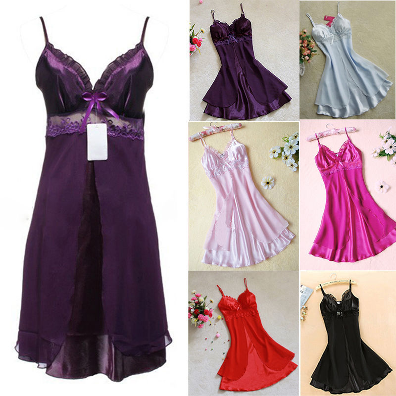 Женские ночные сорочки и Рубашки No 2015 Sexy Sleepwears 8