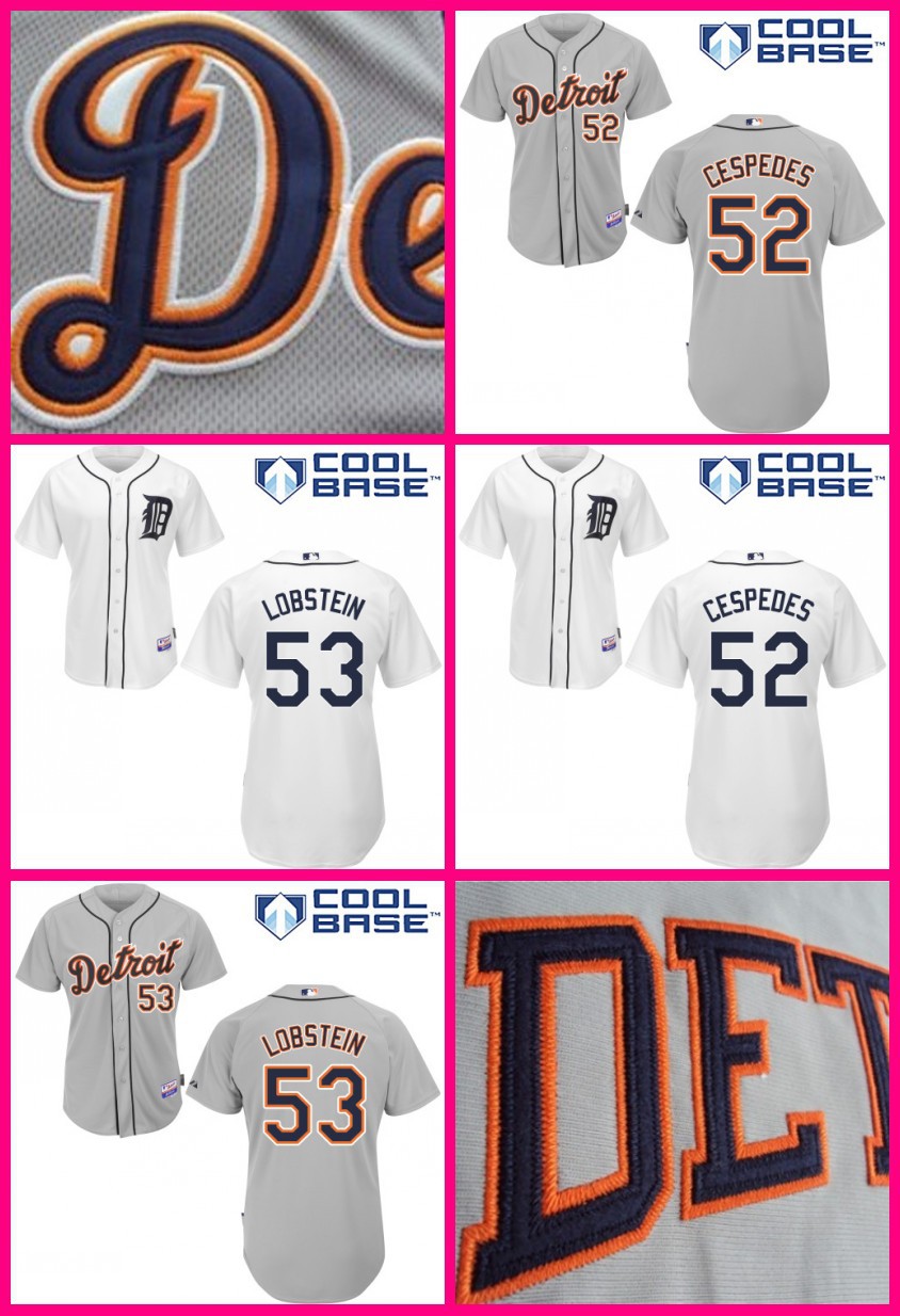 2015 #52 Yoenis , #53 Lobstein Detroit Tigers vcx