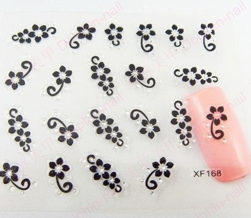   Nazya Наклейки для ногтей 20pcs/lot 3d hxf168