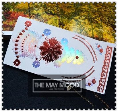 Временная татуировка New brand flash 10.2x15cm tatouage GT182