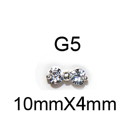   Nazya Наклейки для ногтей Tracy's Store 20 3D DIY 10 * 4 G5