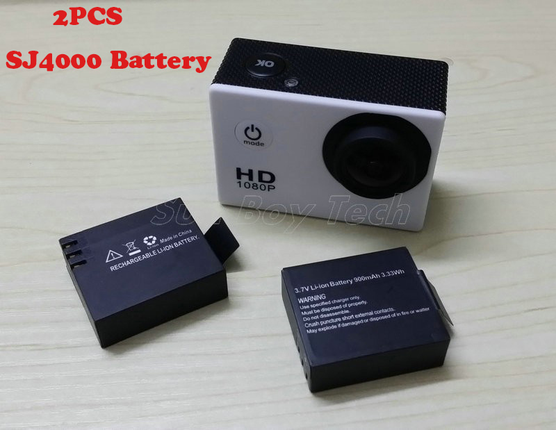Аккумулятор для фотокамеры PANDA-HK 2 SJ4000 3.7V 900mAh Li