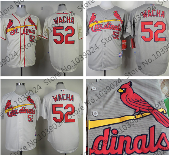 Michael Wacha Baseball Jersey 52 Wacha  Baseball52Wacha