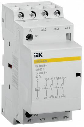  Контактор модульный IEK MKK11-20-40 КМ20-40М AC