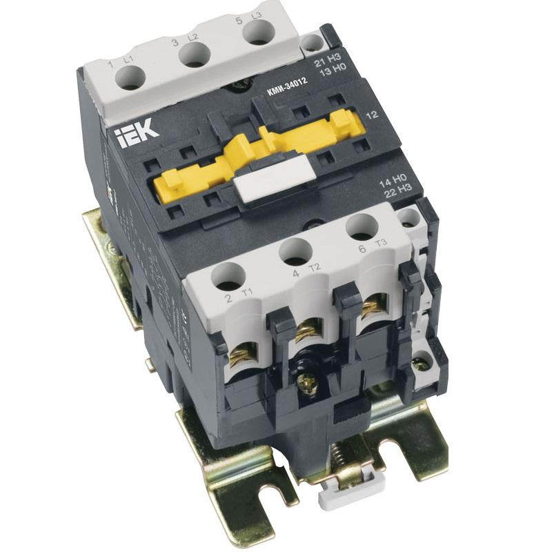   ГдеМатериал Контактор IEK КМИ-35012 50А 400В/АС3 1НО 1НЗ KKM31-050-400-11
