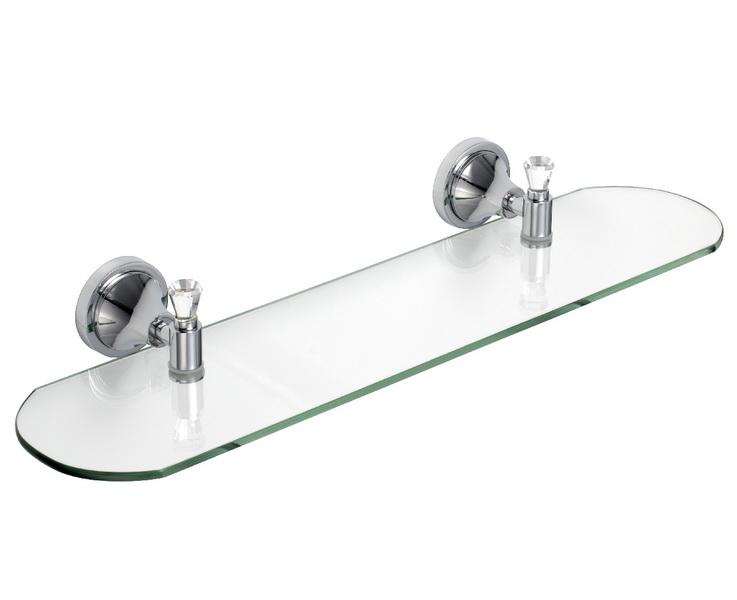 Полочки  ГдеМатериал Полка стеклянная Sofita Crystal SF-35003
