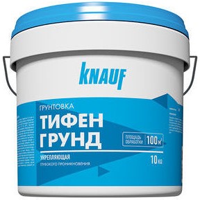  Knauf Тифенгрунд, 10 л, Грунтовка глубокого проникновения полимерная