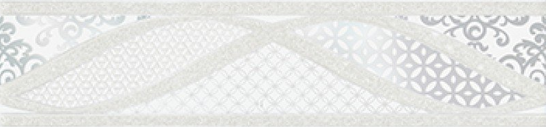 Бордюры керамические Kerama Marazzi Руаяль HGD/A314/13000R 7.2х30 см, бордюр для плитки (белый)