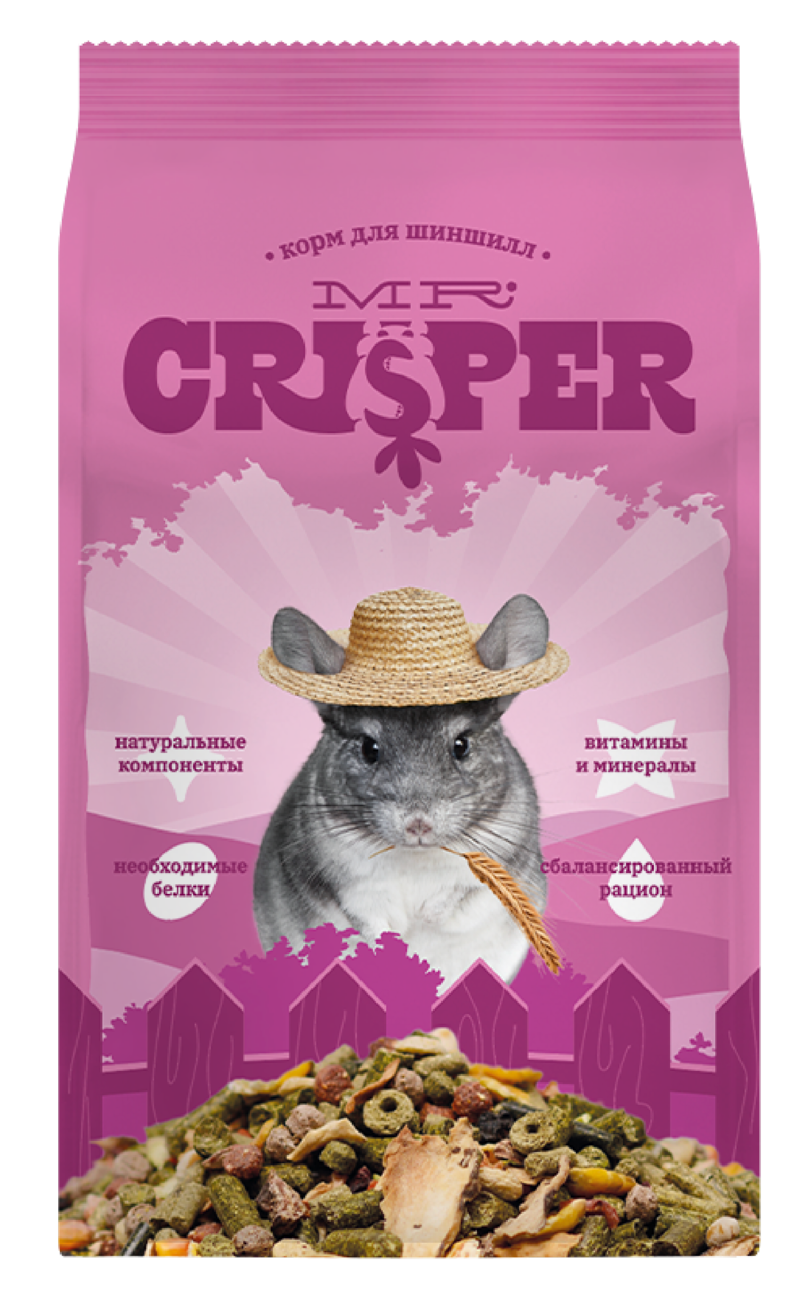 MR.Crisper корм для шиншилл (400 г)