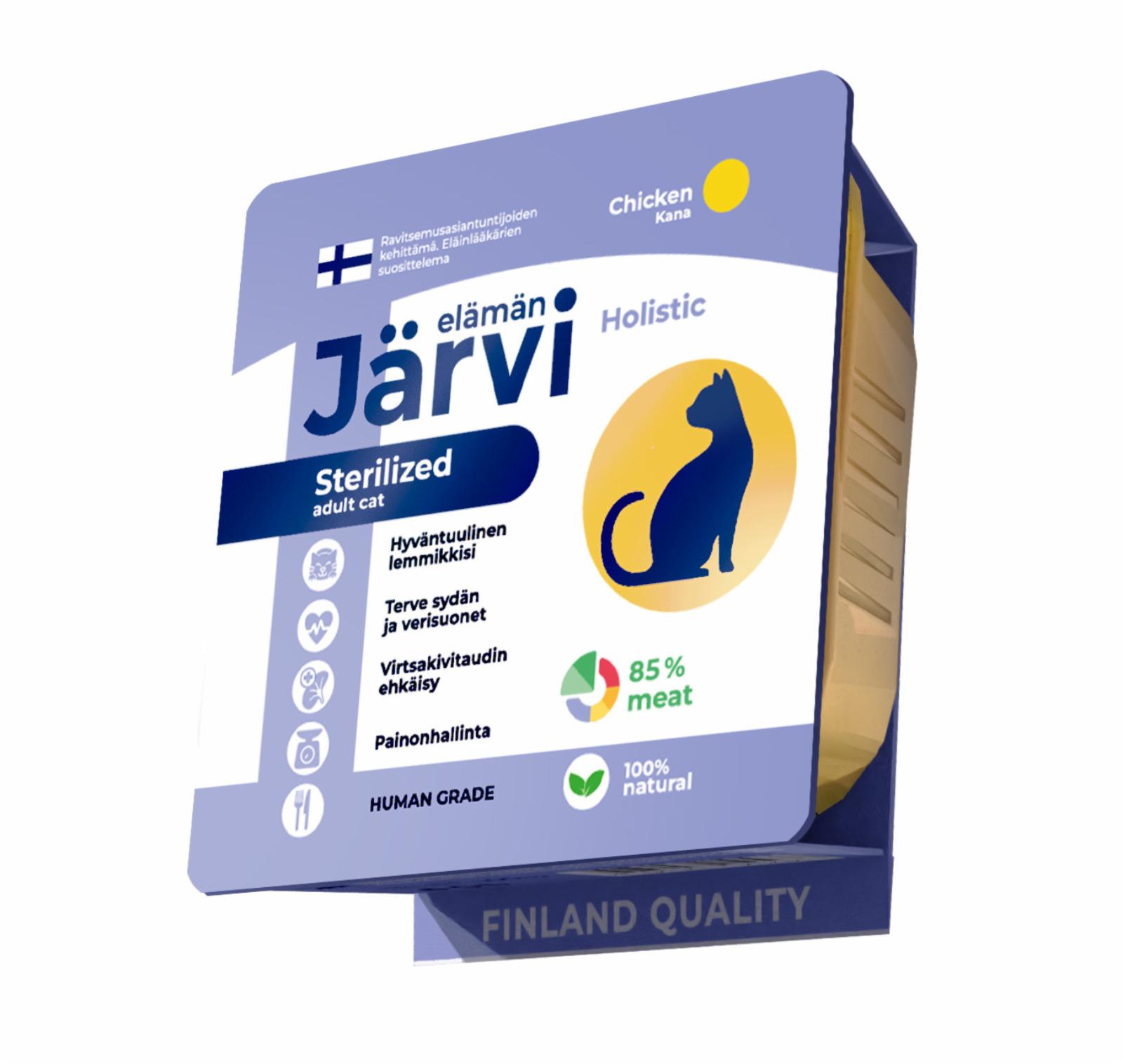 Jarvi паштет с курицей для стерилизованных кошек (100 г)