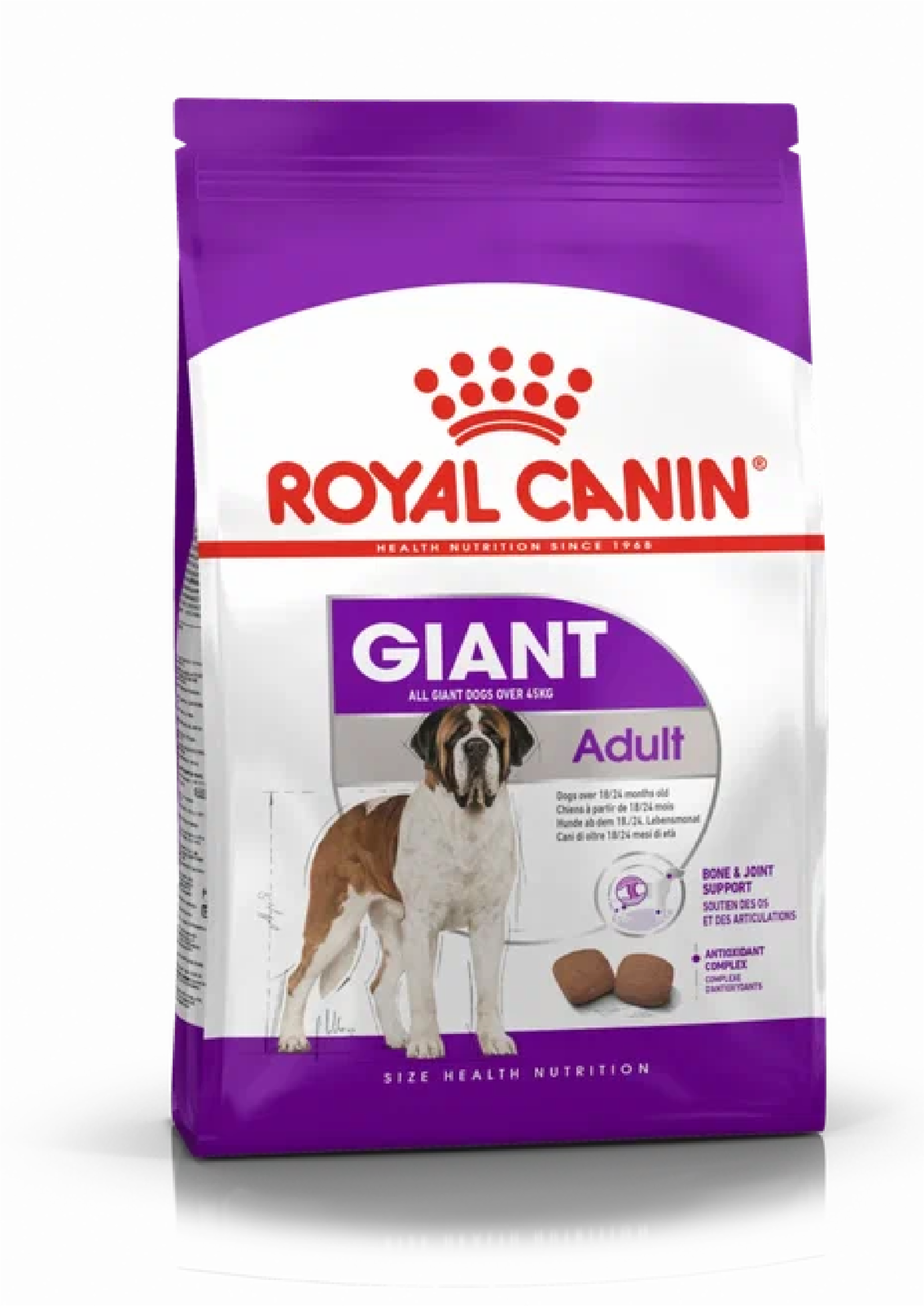 Сухой корм  Petshop Royal Canin корм сухой для взрослых собак очень крупных размеров от 18 месяцев, Giant Adult (4 кг)