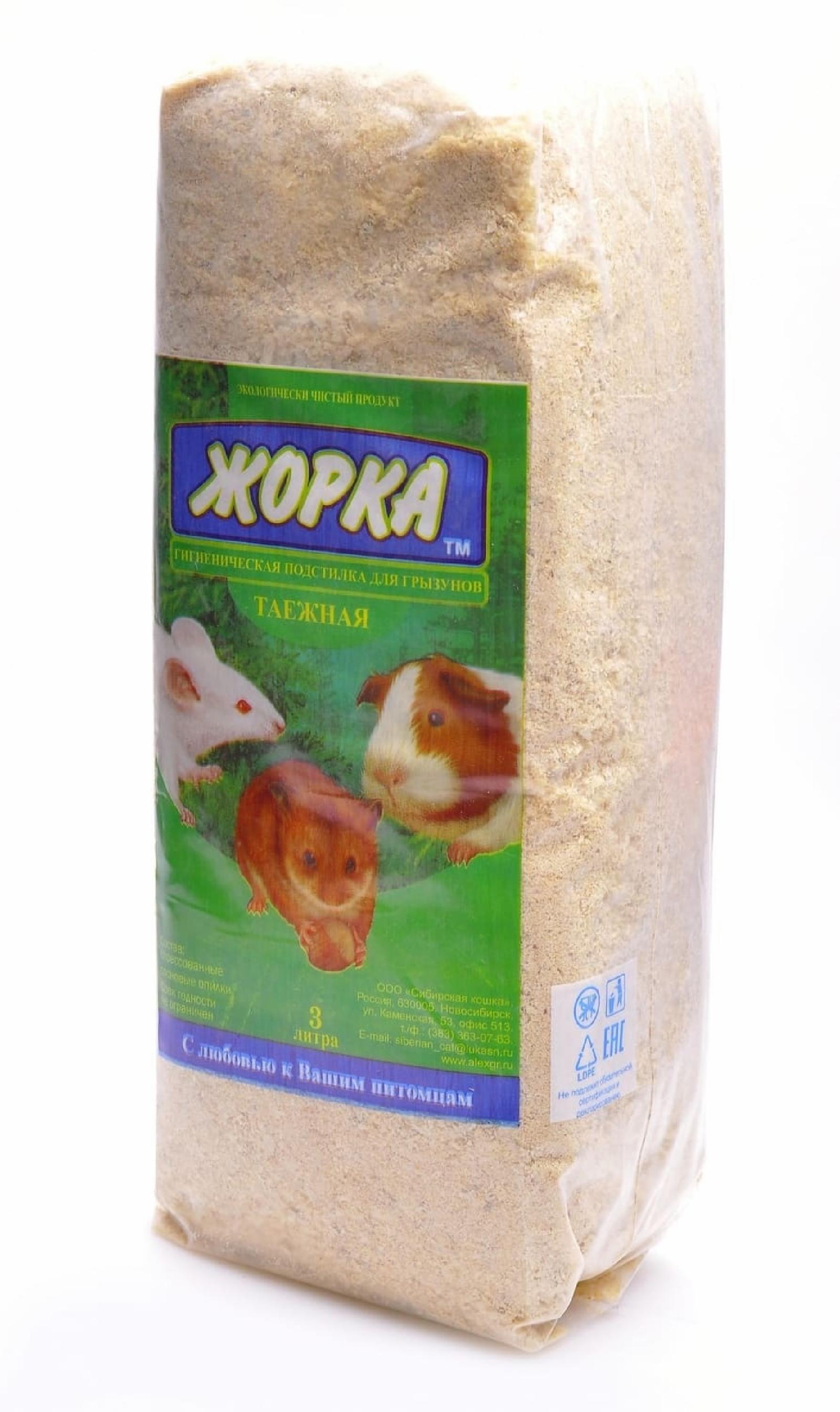   Petshop Жорка таежные Опилки для грызунов (3 л)