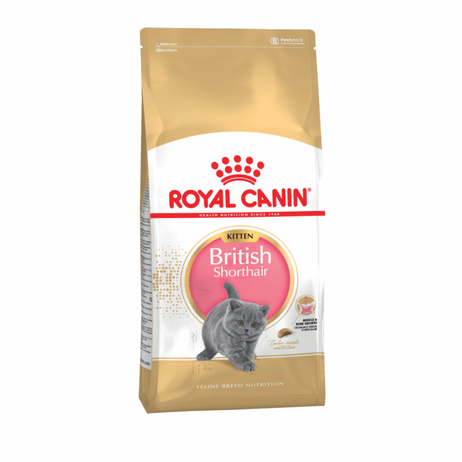 Royal Canin корм сухой сбалансированный для британских короткошерстных котят, British Shorthair Kitten (400 г)