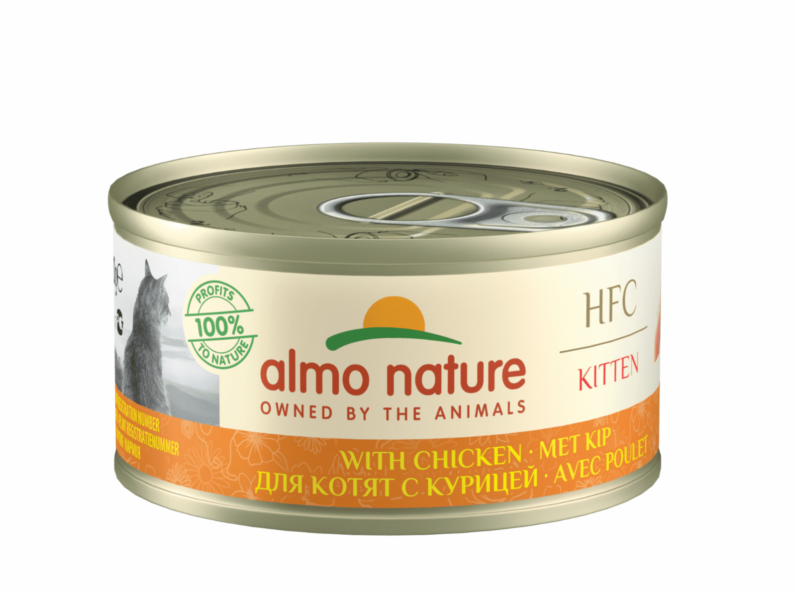 Almo Nature консервы консервы для котят, с курицей (1 шт, 70 г)