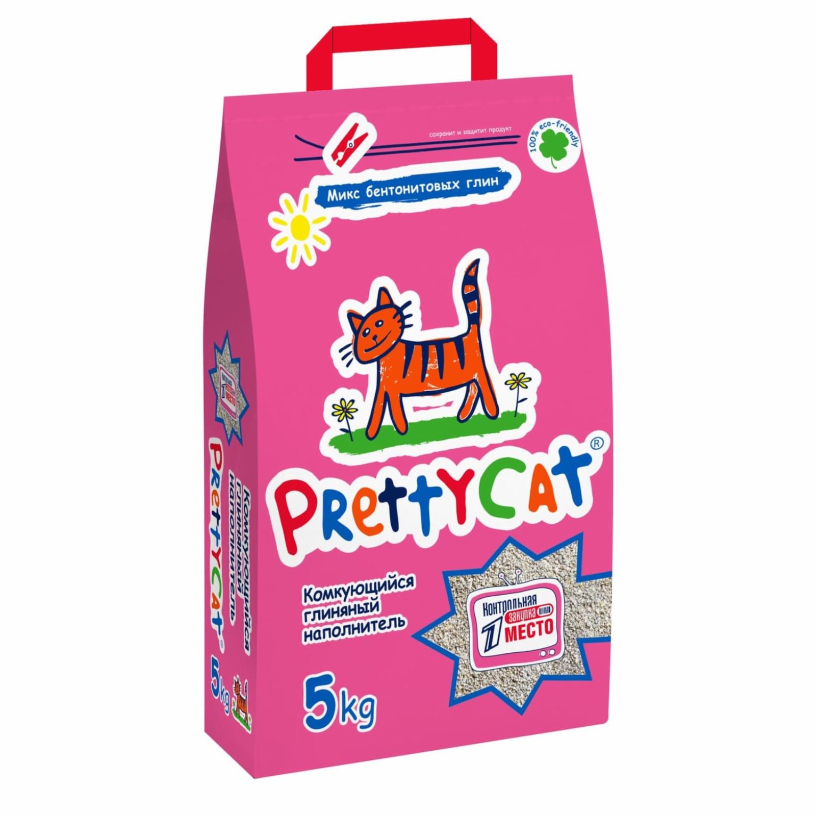  Pretty Cat комкующийся наполнитель (10 кг)