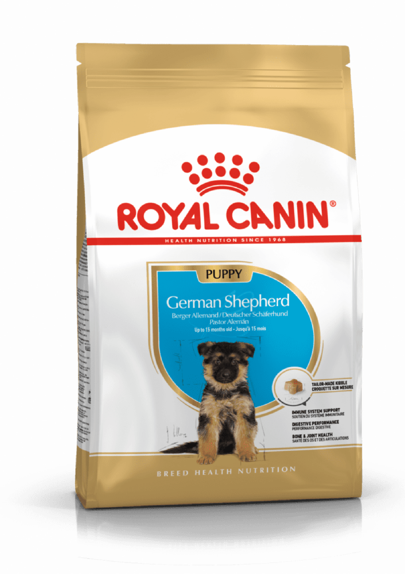 Royal Canin корм сухой для щенков породы Немецкая овчарка до 15 месяцев, German Shepherd Puppy (12 кг)