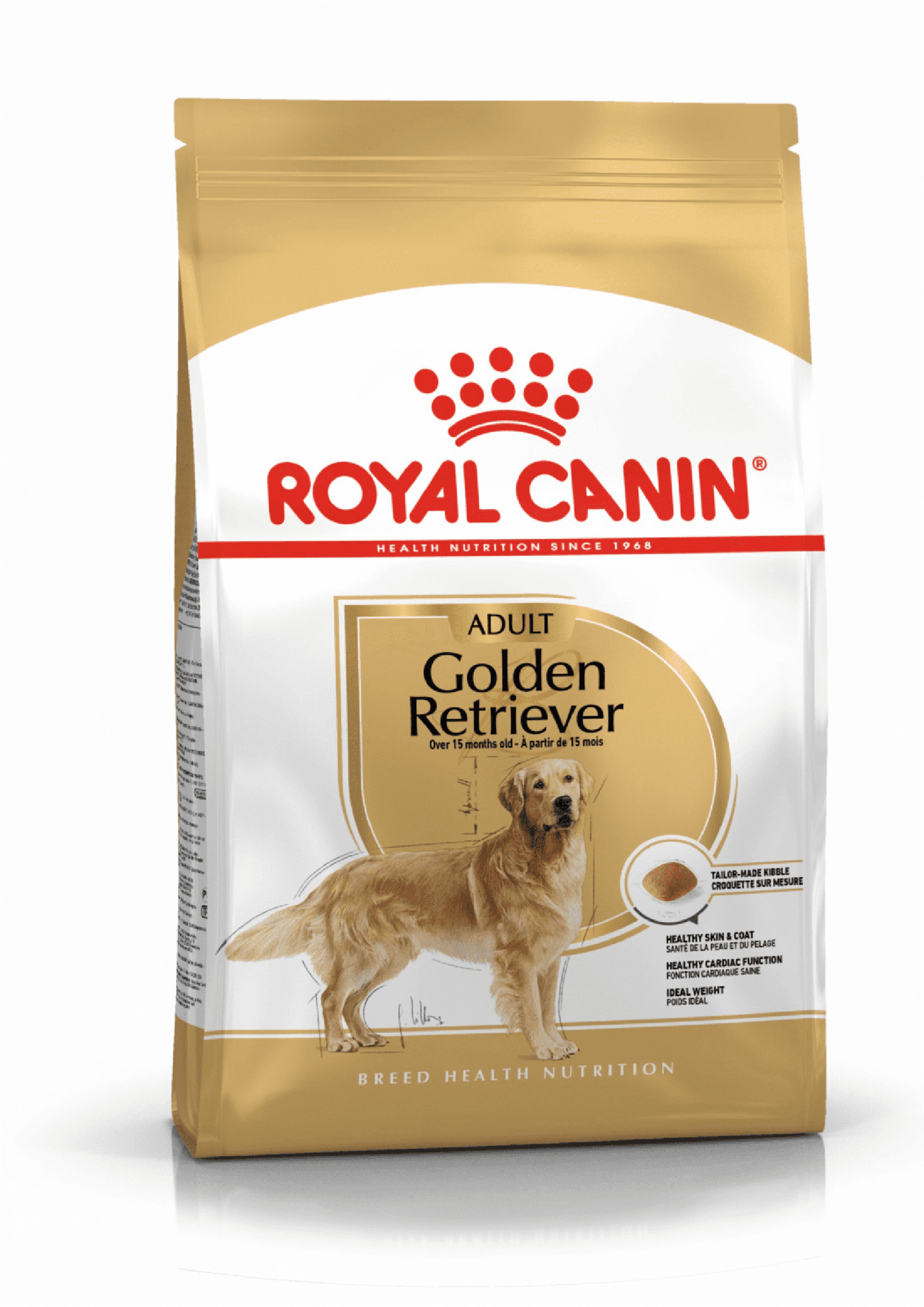 Сухой корм Royal Canin корм сухой для взрослых собак породы Голден Ретривер от 15 месяцев, Golden Retriever Adult (3 кг)