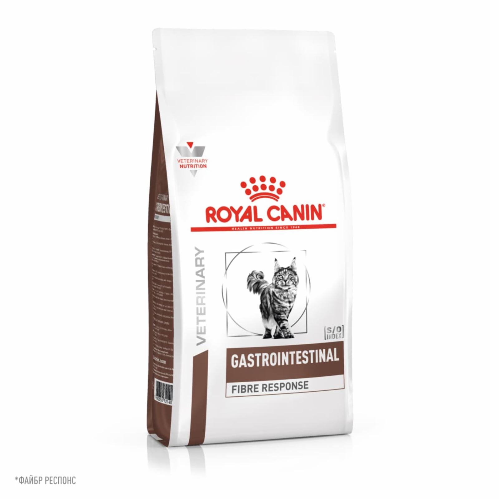 Royal Canin (вет.корма) корм сухой для кошек при запорах, GASTROINTESTINAL FIBRE RESPONSE (400 г)