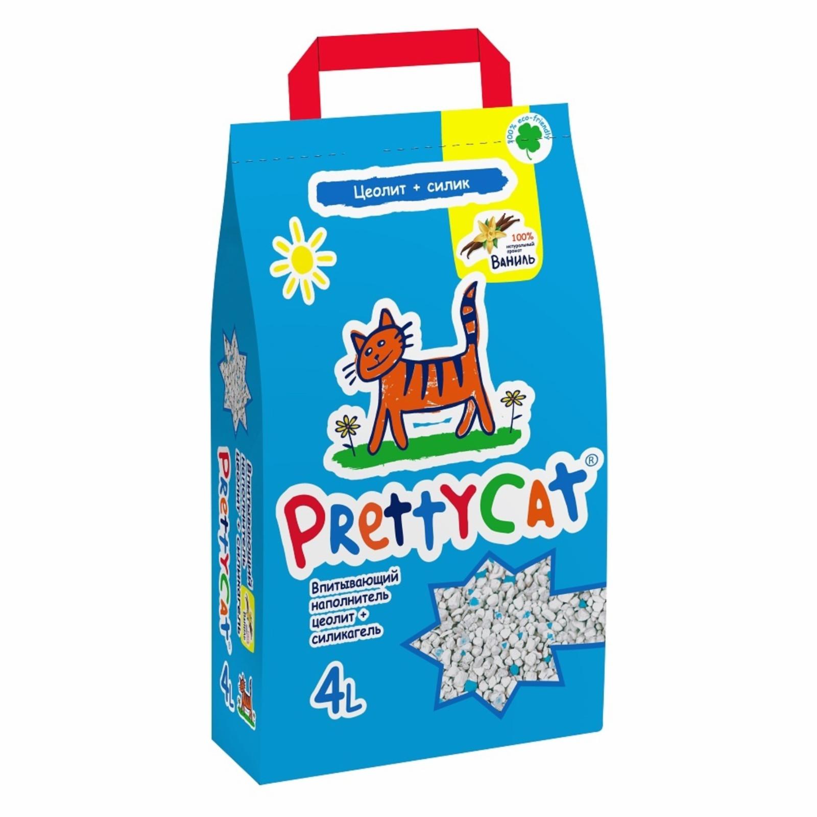   Petshop Pretty Cat впитывающий наполнитель с ароматом ванили (10 кг)