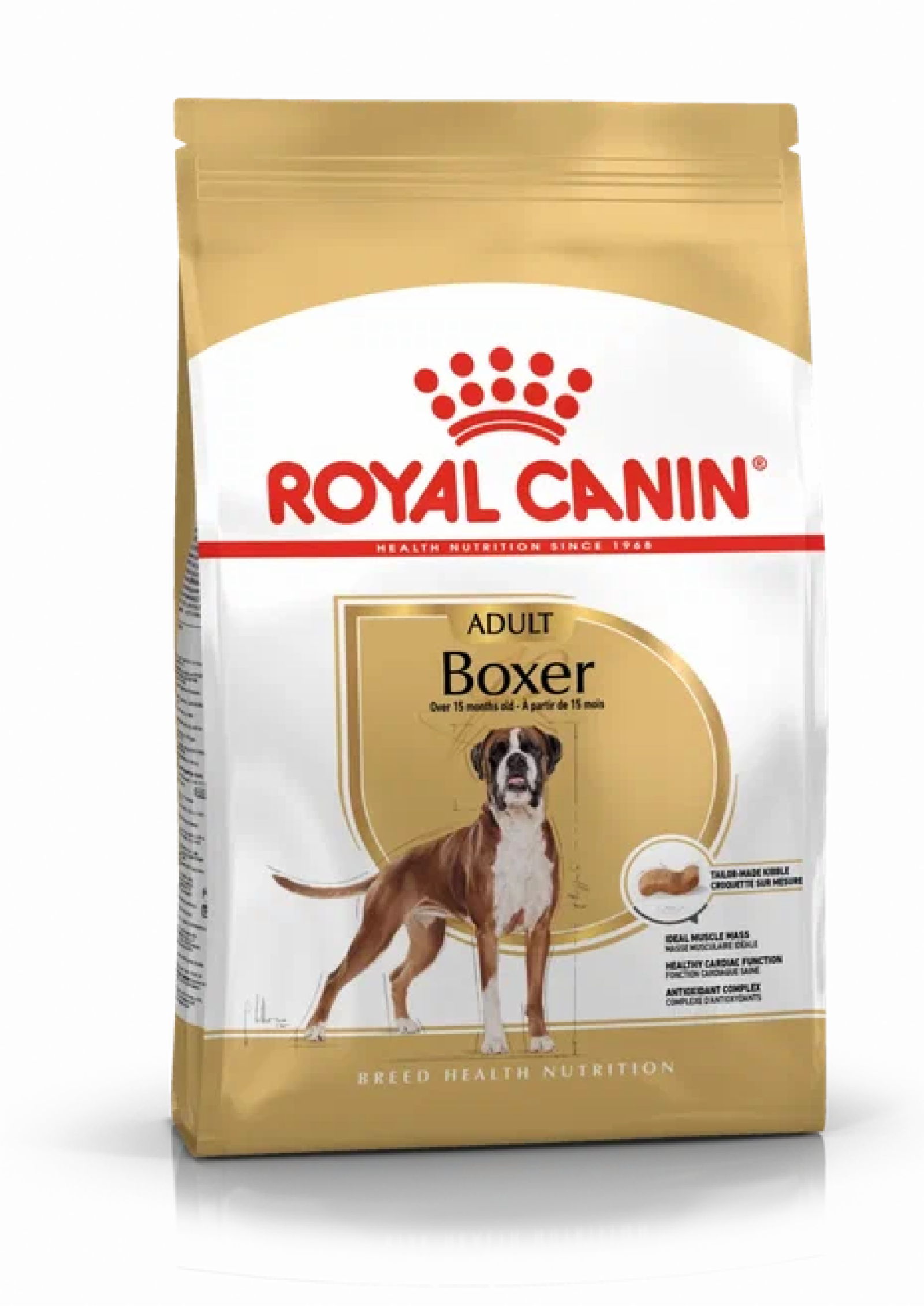 Сухой корм  Petshop Royal Canin корм  сухой для взрослых и стареющих собак породы боксер от 15 месяцев, Boxer Adult (12 кг)