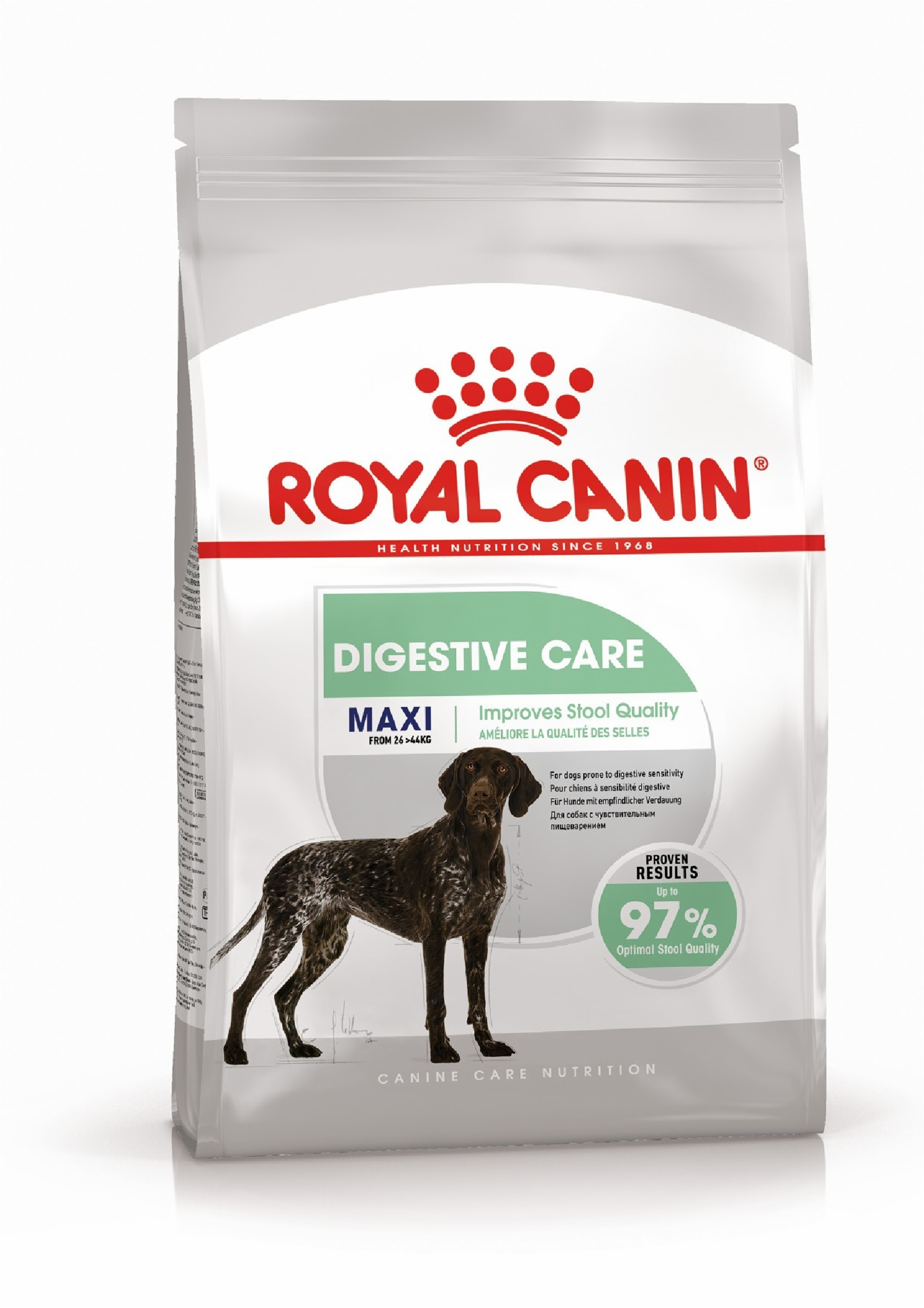 Сухой корм  Petshop Royal Canin корм сухой для взрослых собак больших размеров с чувствительным пищеварением, Maxi Digestive Care (12 кг)